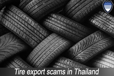 Tire export scams in Thailand