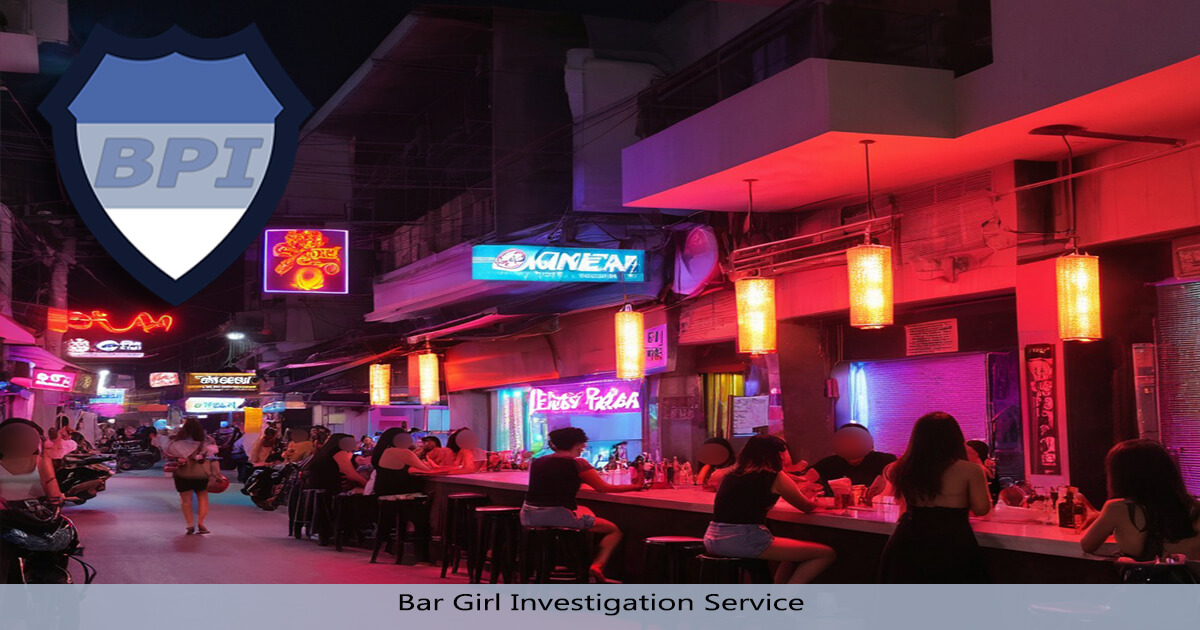 People drinking outside at a bar in Thailand