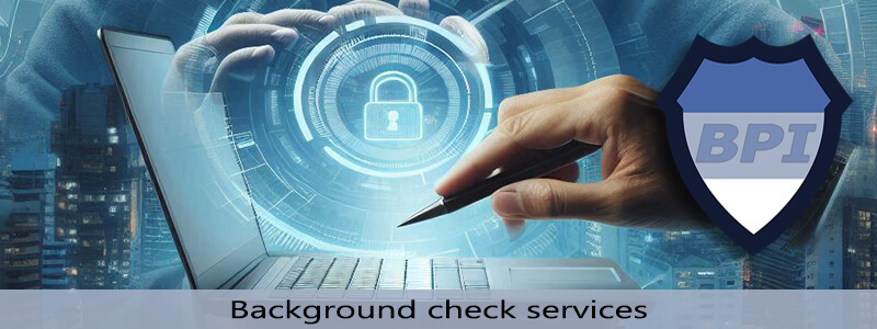 Background check services