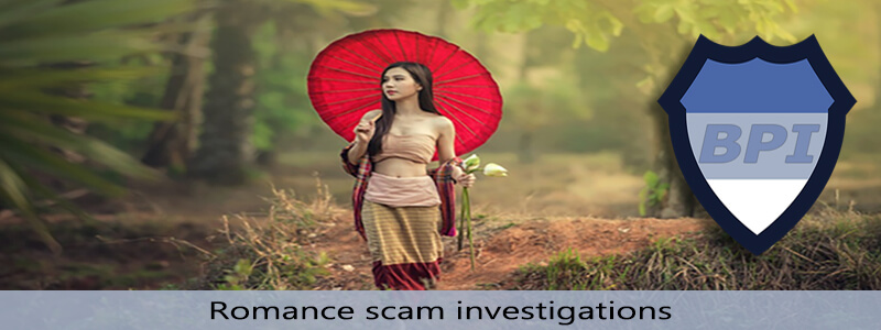 Romance scam investigations